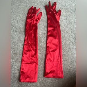 Fire Fighter Body Suit and Glove Costume For Halloween And Other Occasions